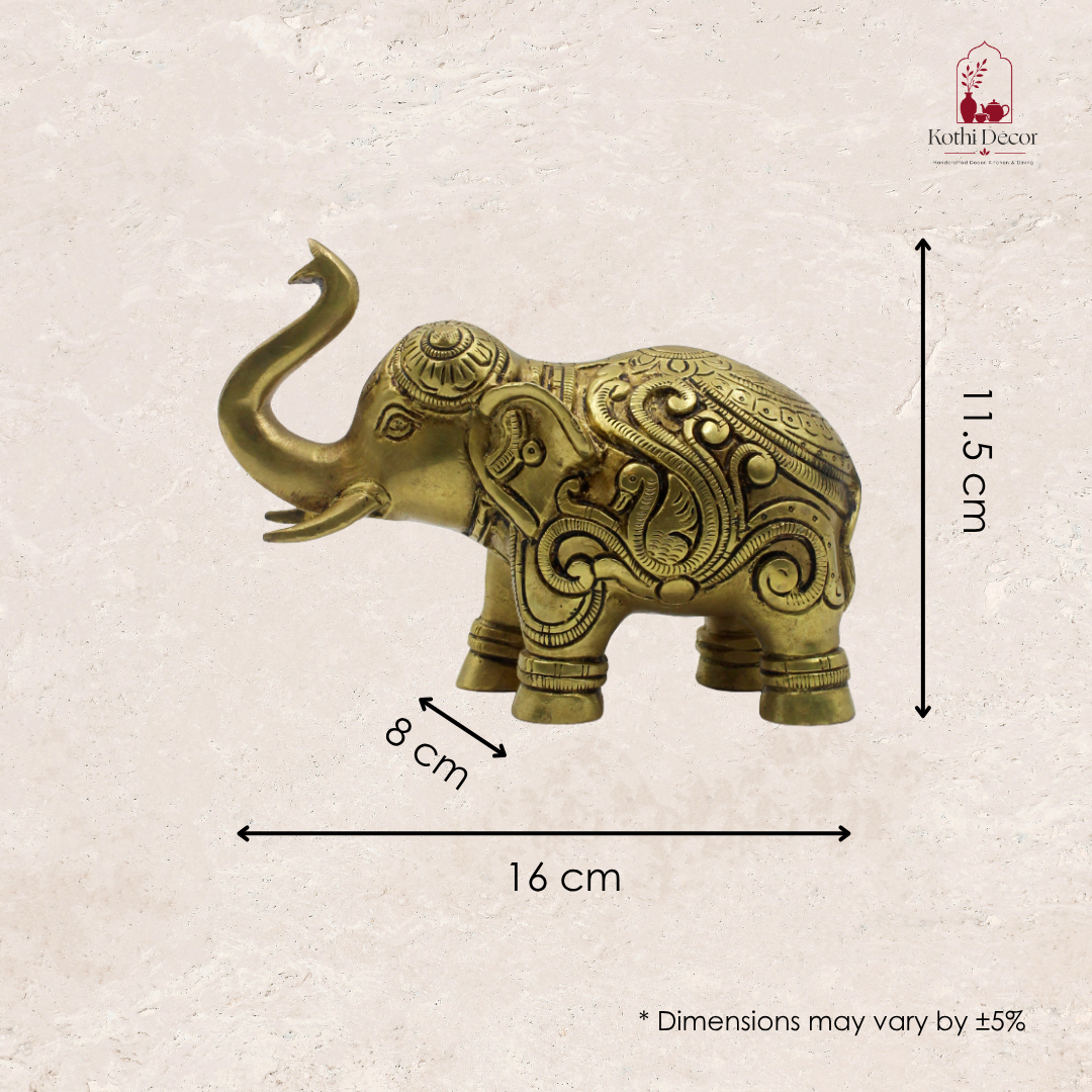 Brass Elephant Showpiece – Elephant Showpiece