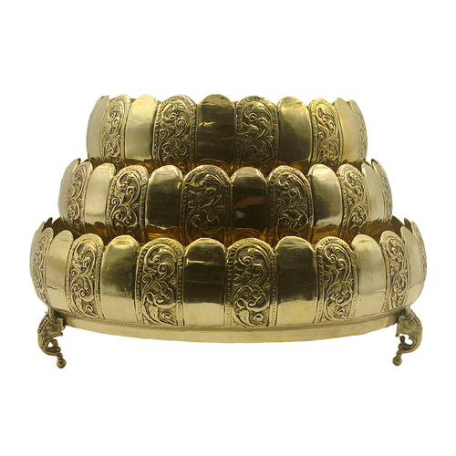 Brass Urli Set of 3 – Brass Urli Set