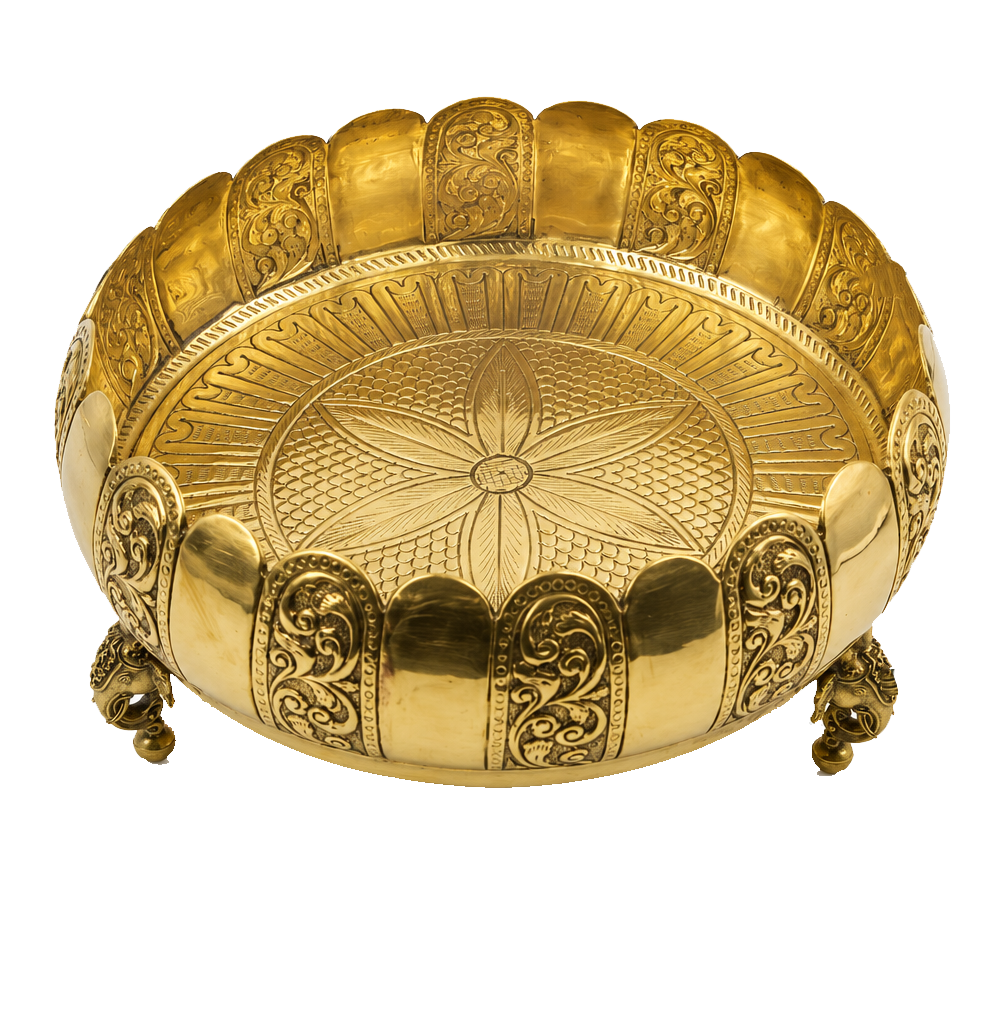 Brass Urli Bowl – Decorative Bowl
