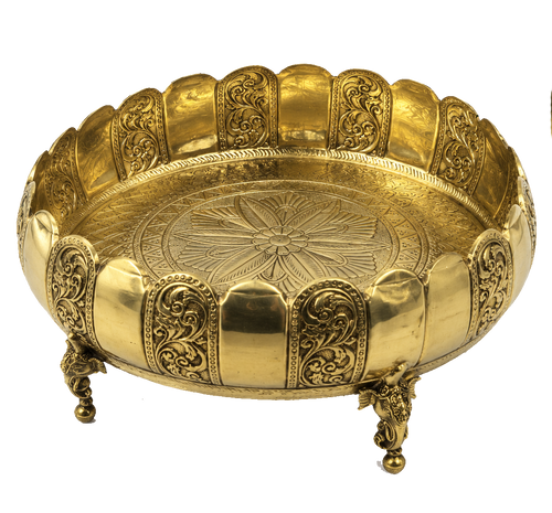 Large Brass Urli – Diwali Decor