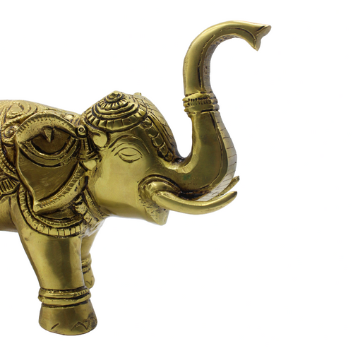 Brass Elephant Statue – Heritage Decor