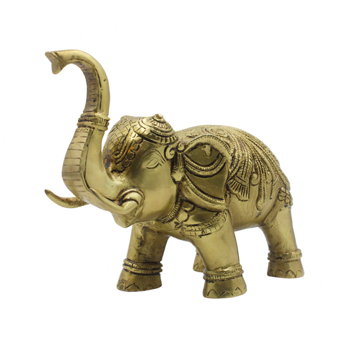 Brass Elephant Statue – Royal Elephant