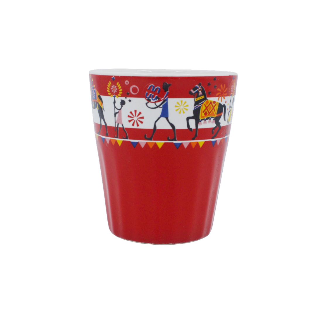 Colorful Folk Art Mugs – Handmade Ceramic Mugs