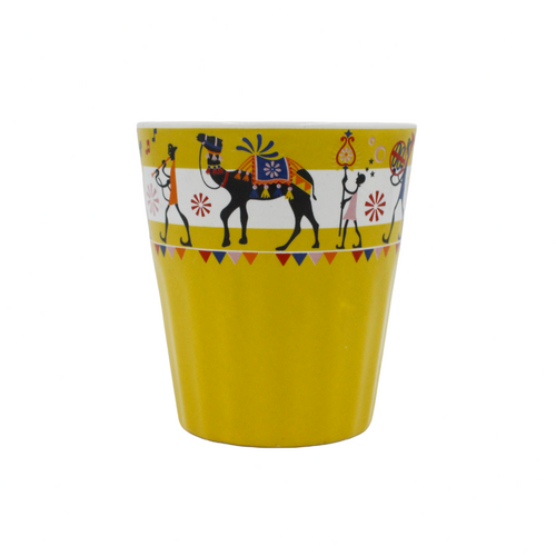 Colorful Folk Art Mugs – Painted Coffee Cups